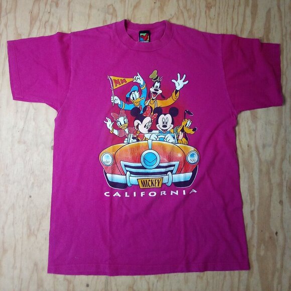 Vintage Mickey Unlimited California Goofy Minnie Donald T-Shirt - Picture 2 of 6